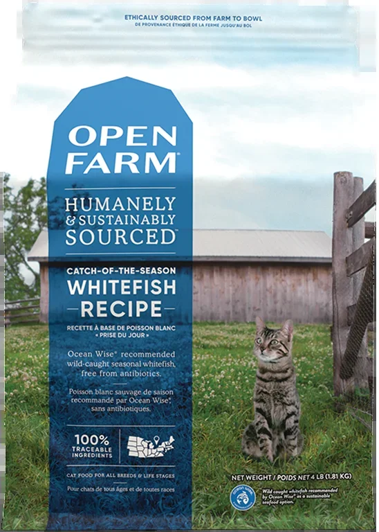Open Catch-of-the-Season Whitefish Dry Cat Food