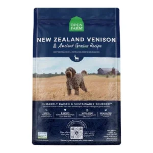 OPEN FARM DOG ANCIENT GRAINS VENISON 22LB
