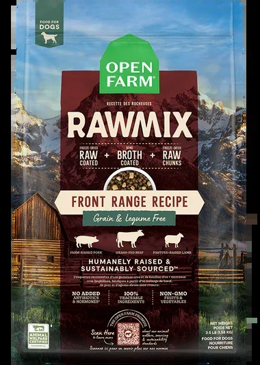 Open Farm Dog Raw Mix Ancient Front Range
