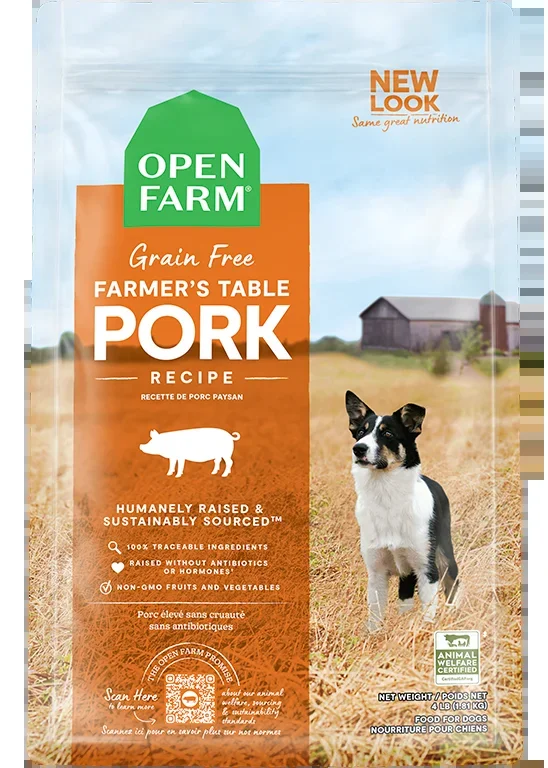 Open Farm Grain Free Farmer’s Table Pork Dry Dog Food