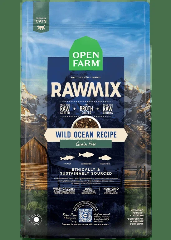 Open Farm Grain-Free RawMix Wild Ocean Recipe Cat Food