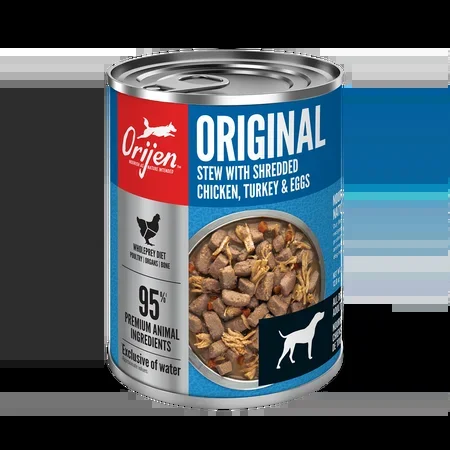 Orijen Original Stew Recipe with Chicken, Turkey & Eggs Wet Dog Food