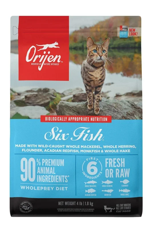Orijen Six Fish Dry Cat Food