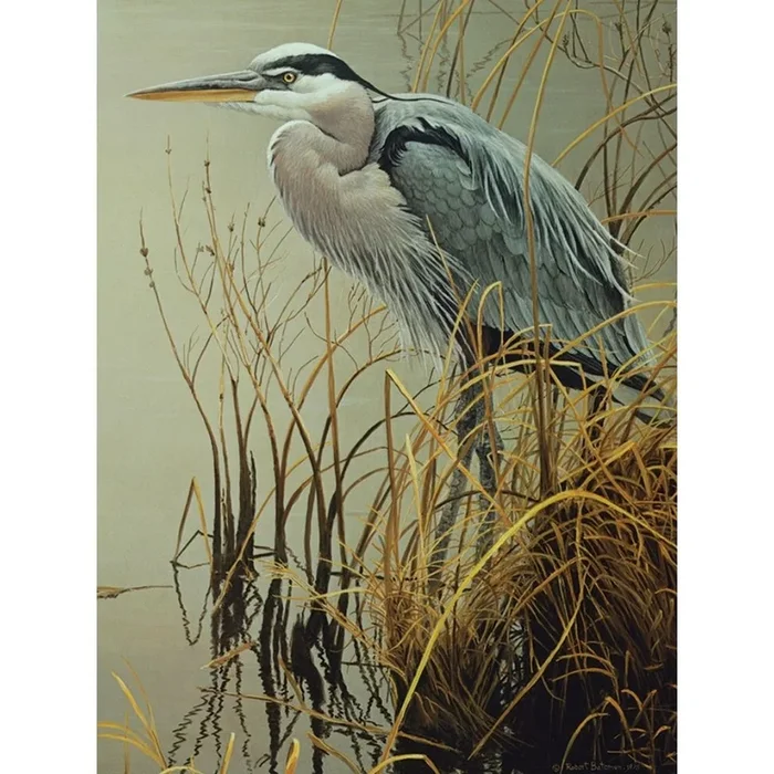Outset Media – Puzzle: Great Blue Heron
