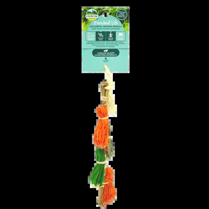 Oxbow Animal Health Enriched Life – Colorful Woven Dangly