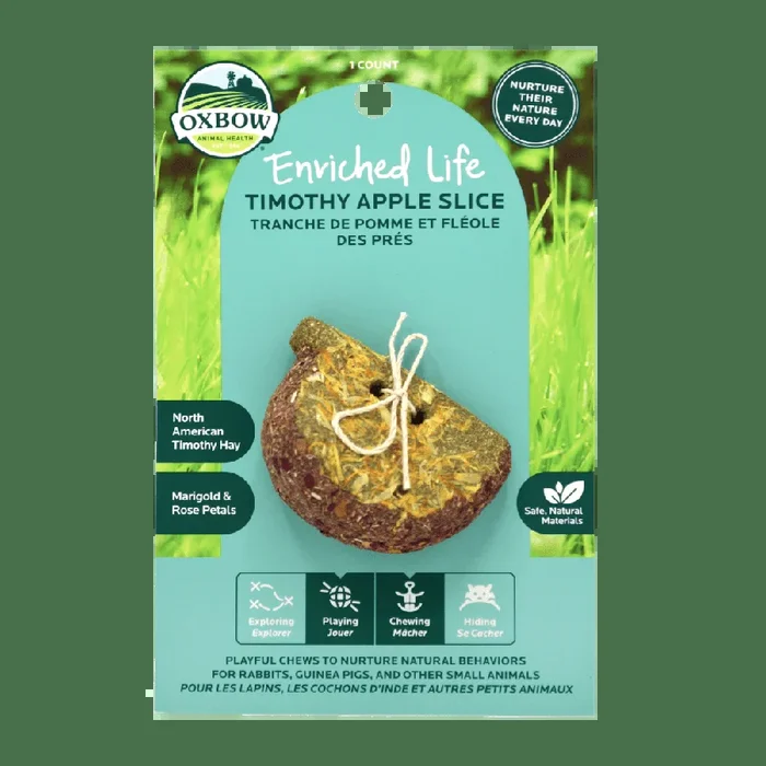 Oxbow Enriched Life – Timothy Apple Slice