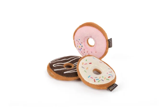 P.L.A.Y. Feline Frenzy – Kitty Kreme Doughnuts Plush Cat Toy