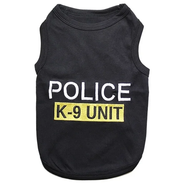 Parisian Pet – Dog T-Shirt Police K9 UNIT