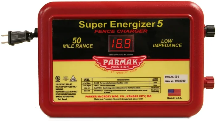 Parmak Super Energizer 5 (Model SE-5) Fence Charger