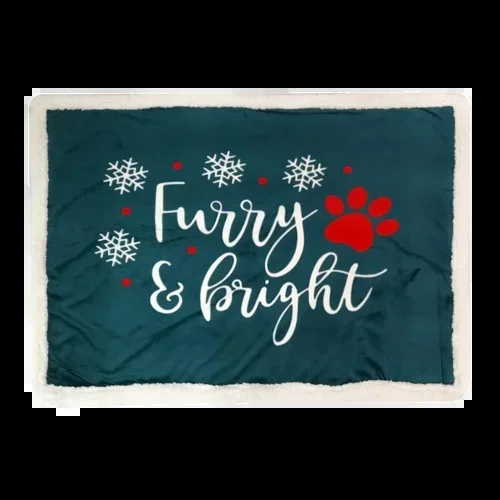 Pawpourri Furry & Bright Xmas Blanket for Dogs