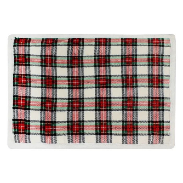 Pawpourri Plaid Xmas Blanket for Dogs