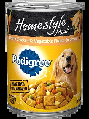 PEDIGREE CHOICE CUTS IN GRAVY Adult Canned Soft Wet Dog Food Variety Pack, Prime Rib, Rice & Vegetable Flavor and Roasted Chicken, Rice & Vegetable Flavor