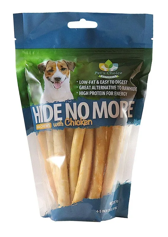 Pet’s Choice Hide No More Dog Chews with Chicken