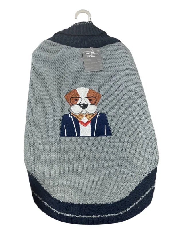 pet apparel XL gray