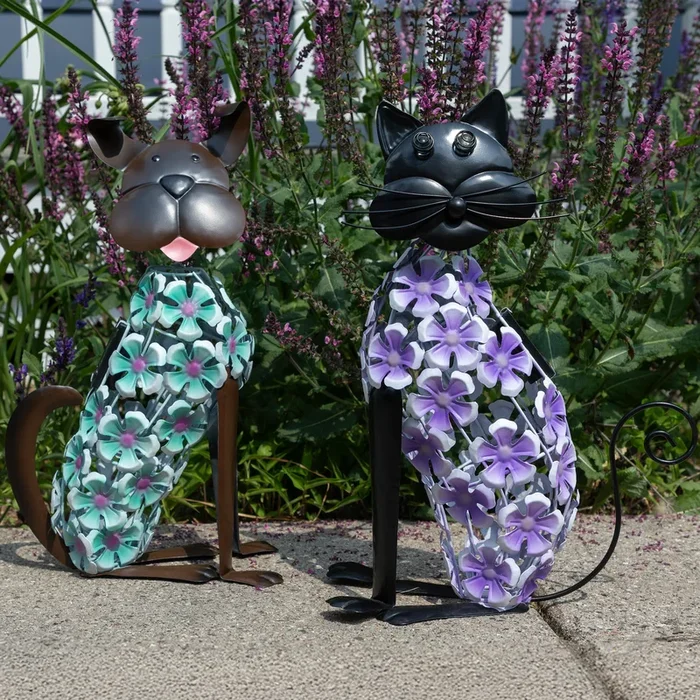 Pet Flower Outdoor Solar Light
