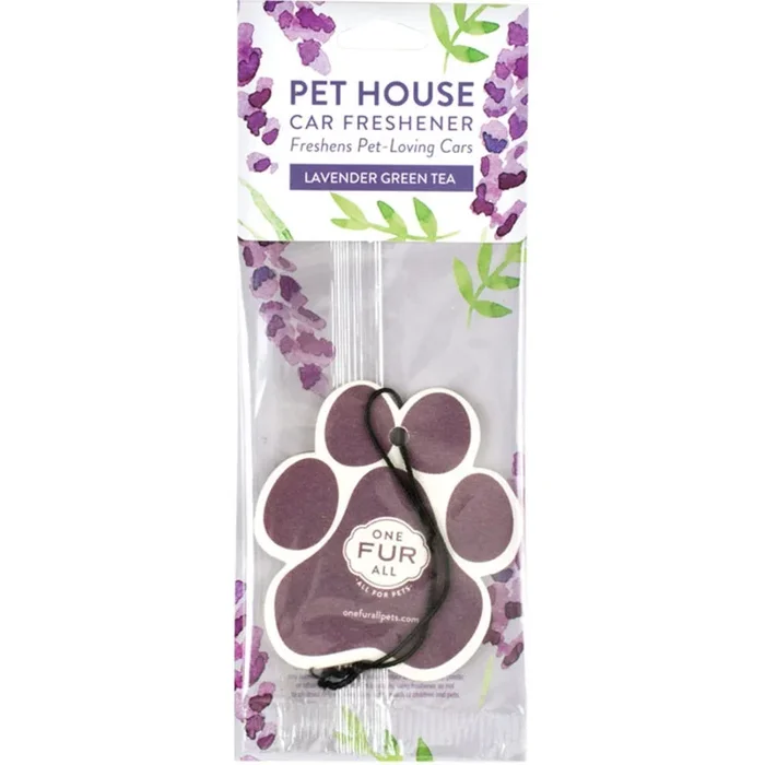 Pet House Car Air Freshener Lavender Green Tea