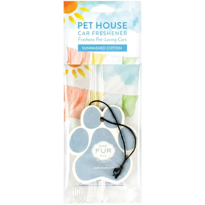Pet House Car Air Freshener Sunwashed Cotton
