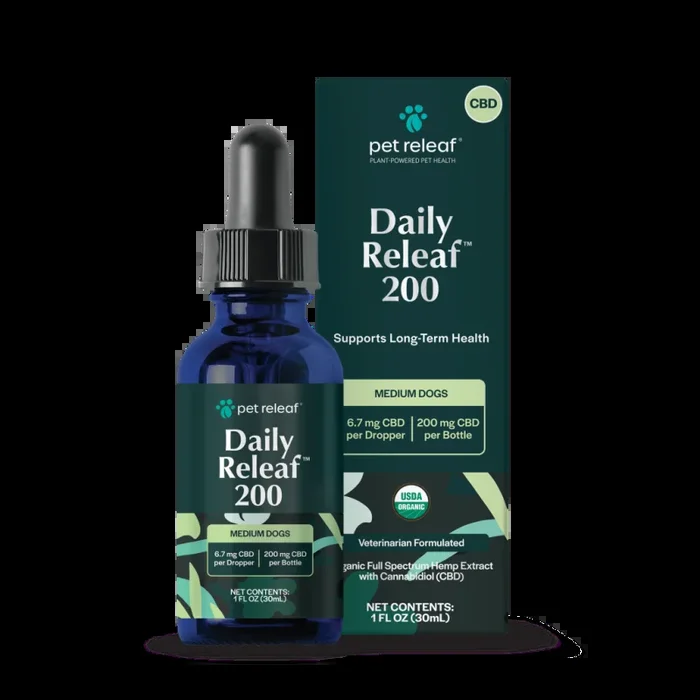Pet Releaf – Organic CBD Hemp Oil 200mg