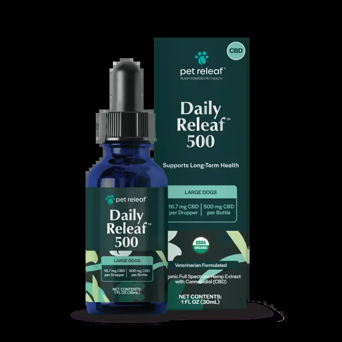 Pet Releaf – Organic CBD Hemp Oil 500mg