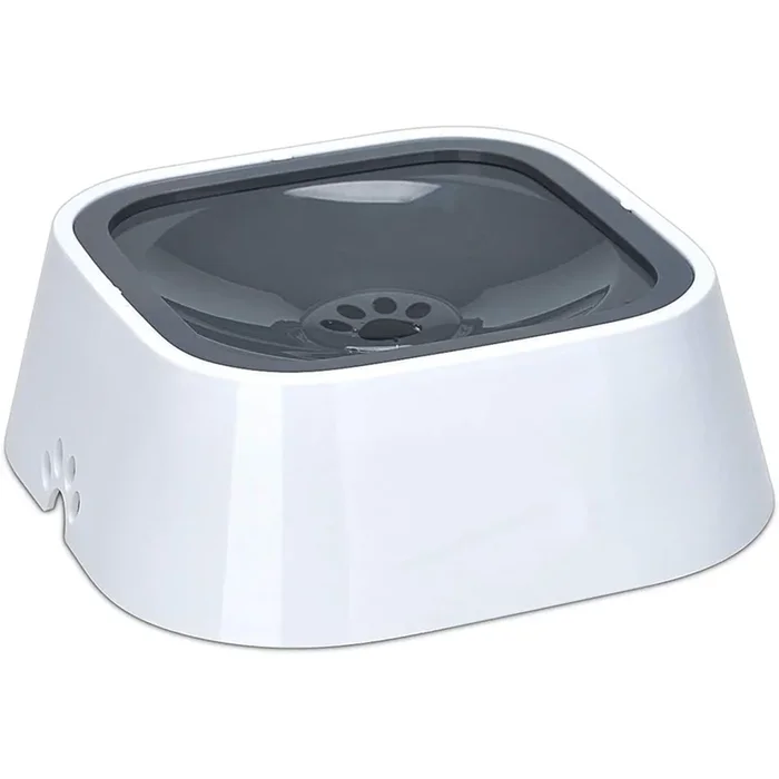Pet Vogue Slow Feeder No Spill Drinking Water Bowl for Dogs and Cats