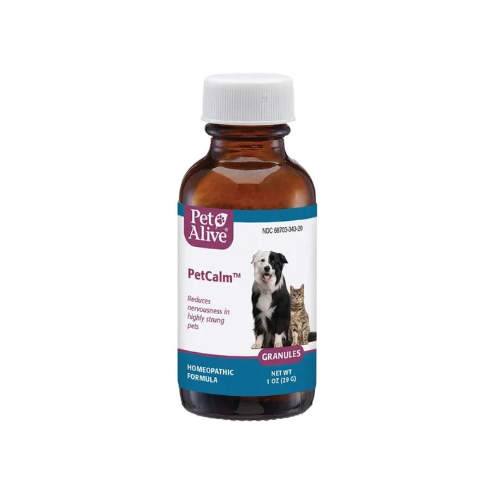 PetAlive PetCalm Homeopathic Remedy for Dogs & Cats