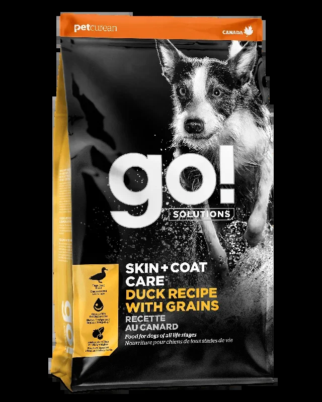 Petcurean SKIN + COAT CARE DUCK RECIPE WITH GRAINS DRY DOG FOOD