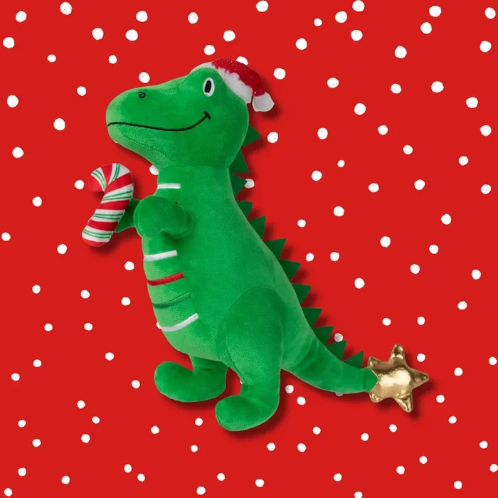 PetShop by Fringe Studio Rexmas Is Here Plush Dog Toy