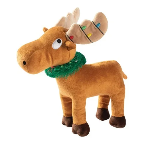PetShop by Fringe Studios – Merry ChrisMoose – Plush Dog Toy