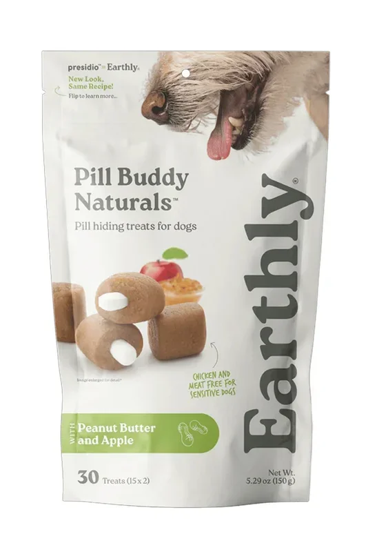 Pill Buddy Natural PB & Apple Pill Pouches for Dogs