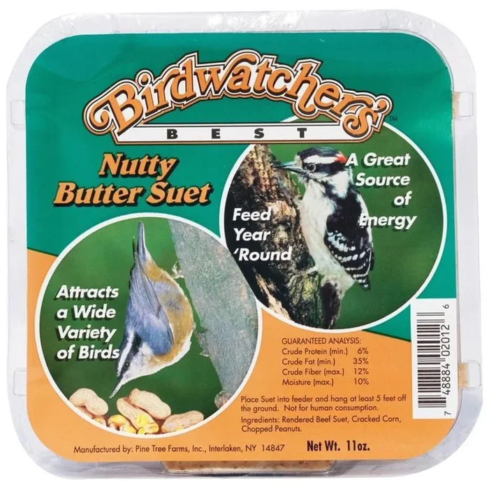 Pine Tree Farms Birdwatcher’s Best Nutty Butter Suet