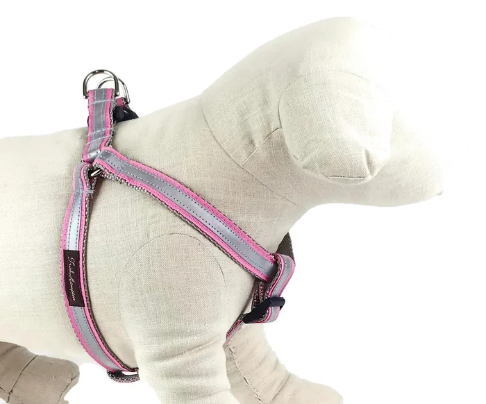 Pink Reflective – 3M – Dog Harness – 410