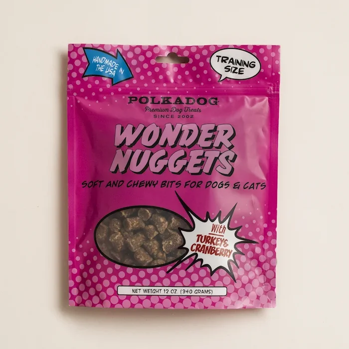 Polkadog Wonder Nuggets Turkey & Cranberry