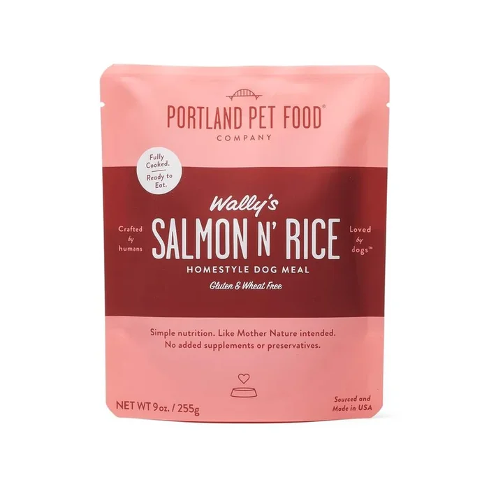 Portland Pet Food – Wally’s Salmon N’ Rice Meal