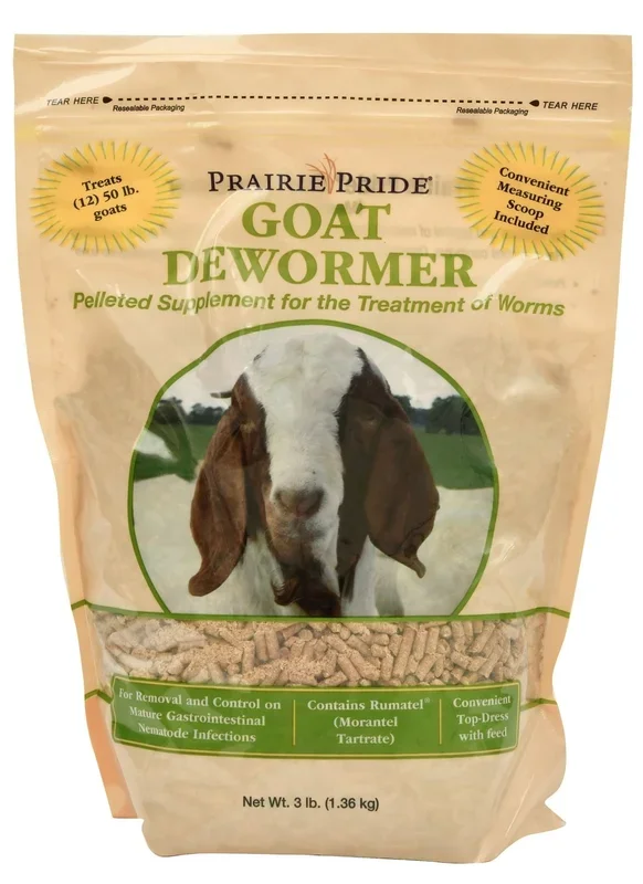 Prairie Pride Pelleted Goat Dewormer, 3 lb