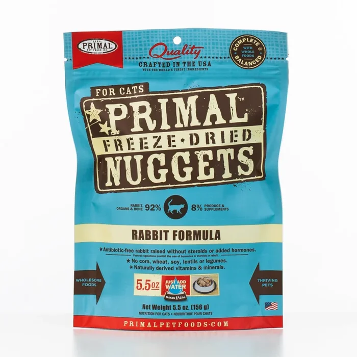 Primal – Freeze Dried Meal – Cat Rabbit