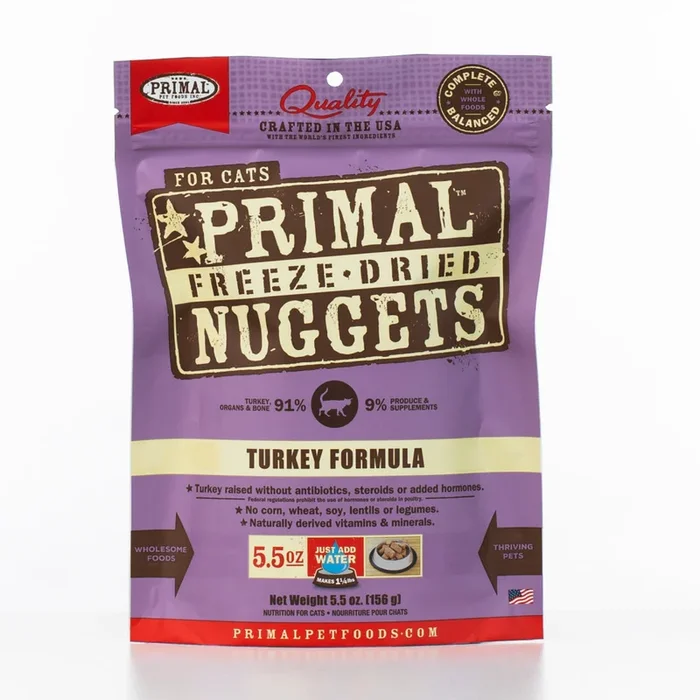 Primal – Freeze Dried Meal – Cat Turkey