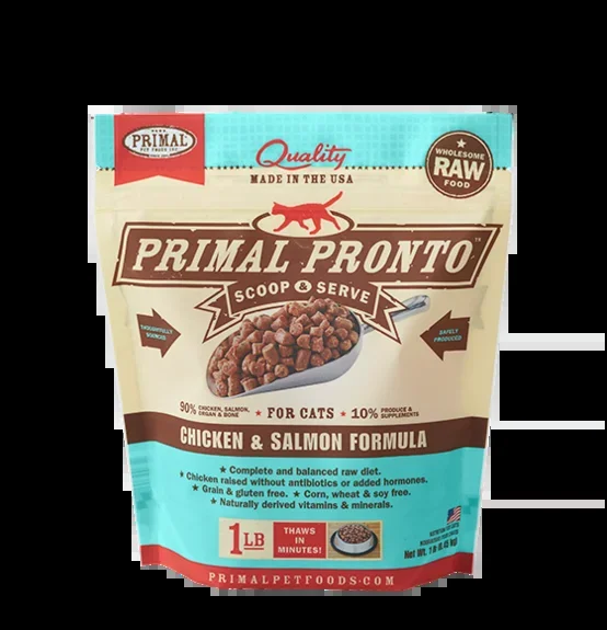 Primal Cat FRZ Chicken & Salmon
