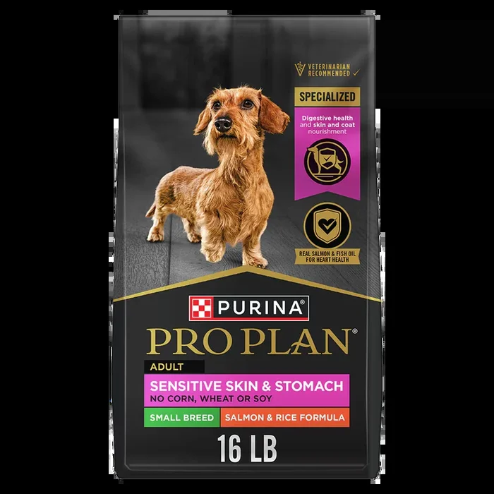 Pro Plan Sensitive Skin & Stomach Salmon Small Breed Dog 16 Lb