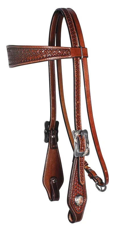 Professional’s Choice Chestnut Windmill Browband Headstall