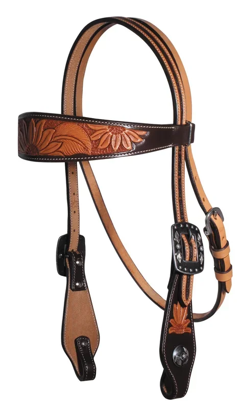 Professional’s Choice Sunflower Browband Headstall