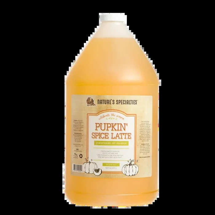 Pupkin Spice Latte Shampoo Gallon by Nature’s Specialties