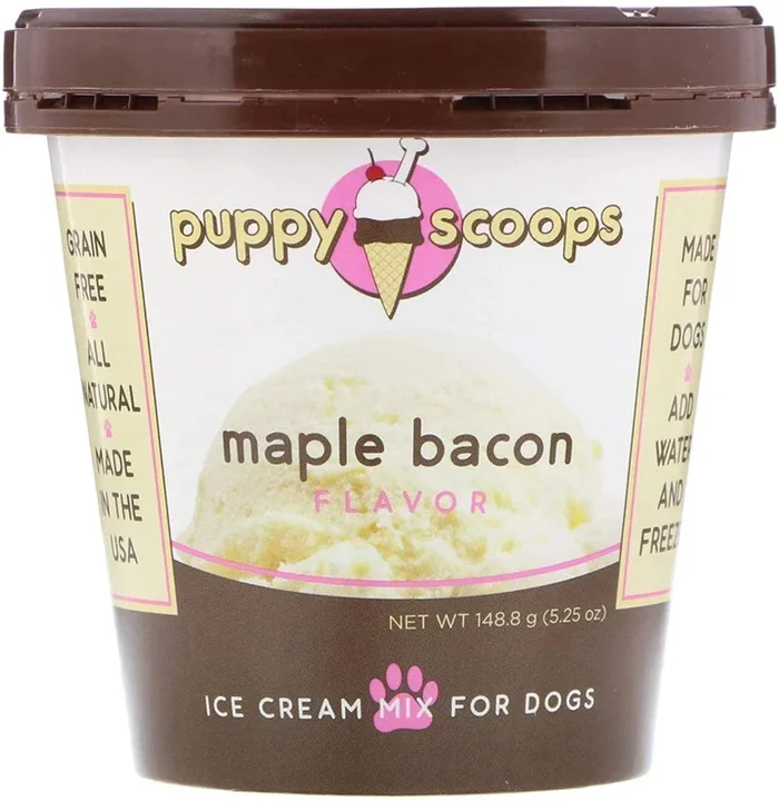 PUPPY SCOOPS Maple Bacon Ice Cream Mix