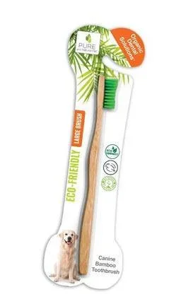 Pure & Natural Dog Organic Dental Bamboo Toothbrush