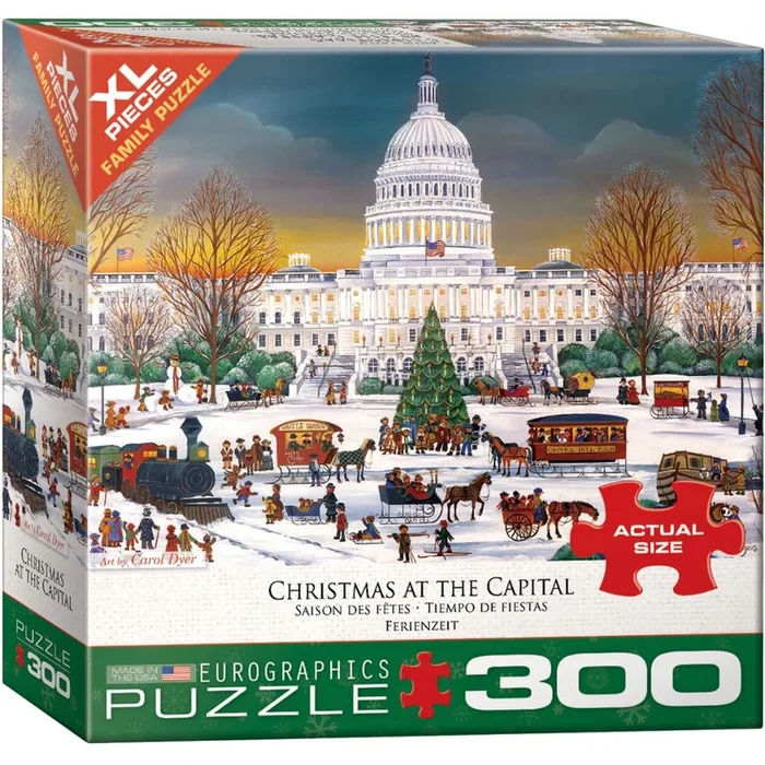 Puzzle Christmas at the Capitol