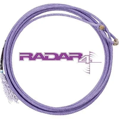 Rattler Radar4 4-Strand Team Roping Rope – Purple, CoreTec Rope for Headers & Heelers
