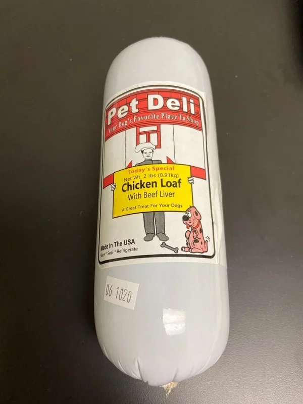 RB’s Pet Food – Chicken Formula Roll Dog Treats