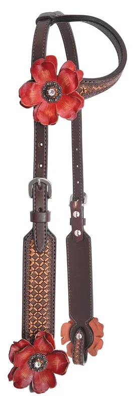 Reinsman Sarah Rose Vintage Sliding Ear Headstall