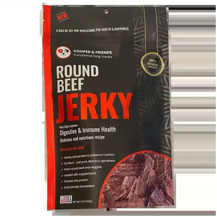 Round Beef Jerky Dog Treats