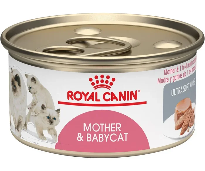 Royal Canin Mother & Babycat Ultra-Soft Mousse in Sauce Canned Cat Food