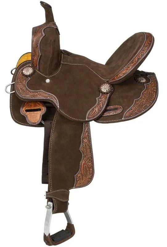 Royal King Youth Laramie Saddle, Brown